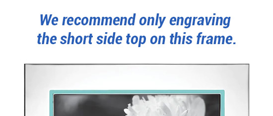 Image of engravable area on piece