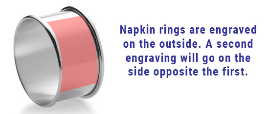 Image of engravable area on piece