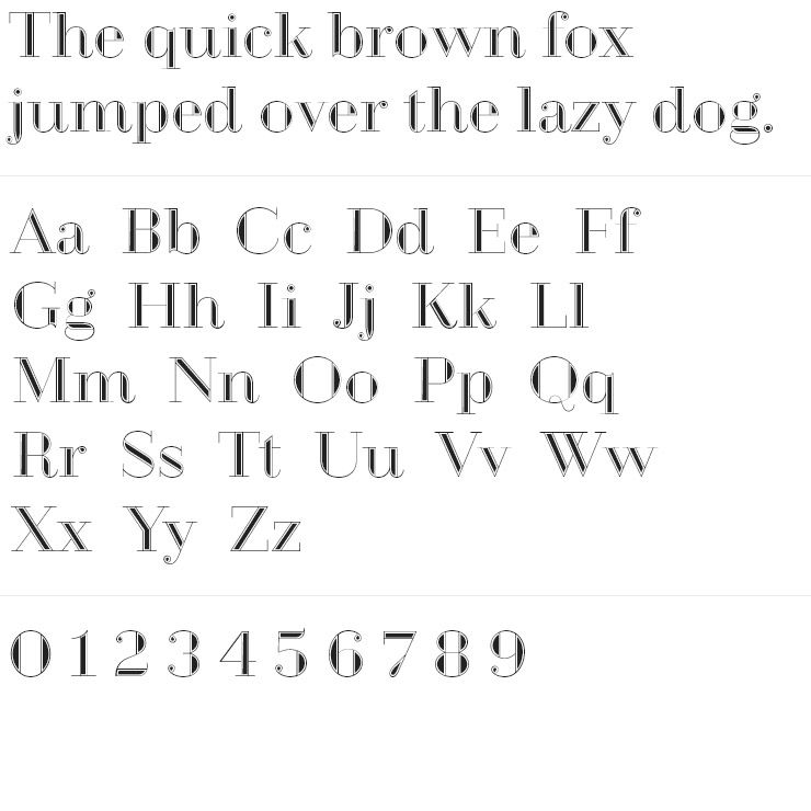Geotica Silver Engraving Font