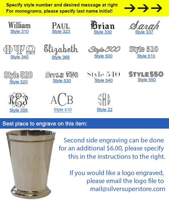 Image of engravable area on piece