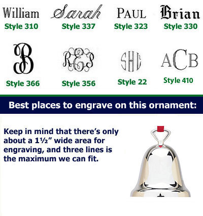 Image of engravable area on piece