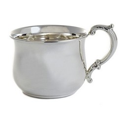 Annapolis Sterling Silver Baby Cup, Engraved Gift Option