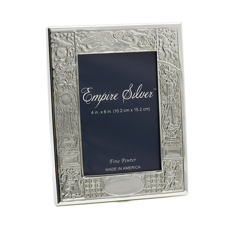 Frame 4x6  Engraved Pewter Photo Gifts & Home Decor