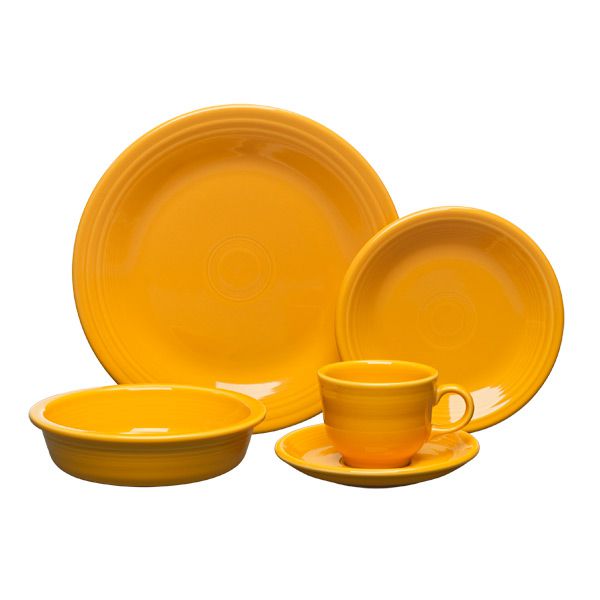 Fiesta Marigold Dinnerware by Homer Laughlin | Silver Superstore Fiesta Marigold Dinnerware by Homer Laughlin | Silver Superstore