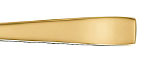 Sambonet Flat Gold Stainless Flatware