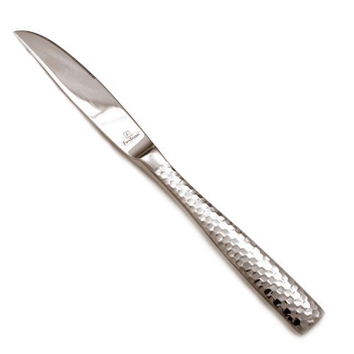 Hammered Pewter Steak Knives