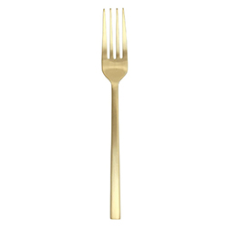 Arezzo Brushed Gold Table Fork