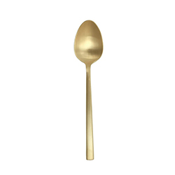A photo of Arezzo Brushed Gold Teaspoon