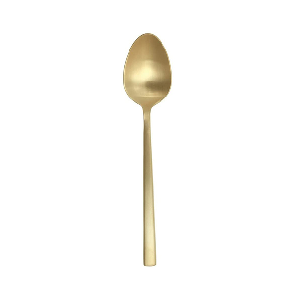 Arezzo Brushed Gold Teaspoon