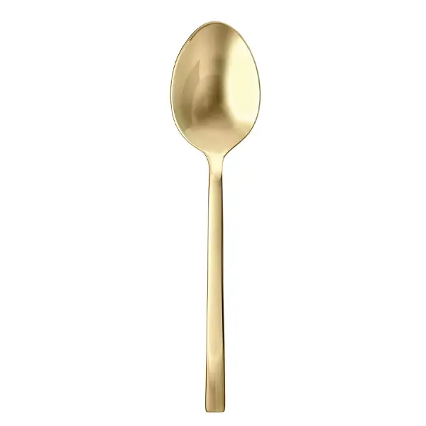 Arezzo Brushed Gold Serving Spoon