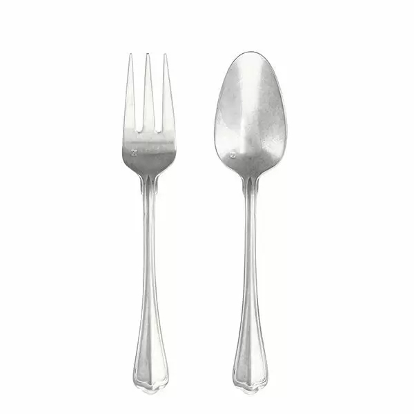 San Marco Tumbled 2 piece Serving Set