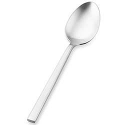 A photo of Arezzo Brushed Serving Spoon, 9.3 inches, No Stamp