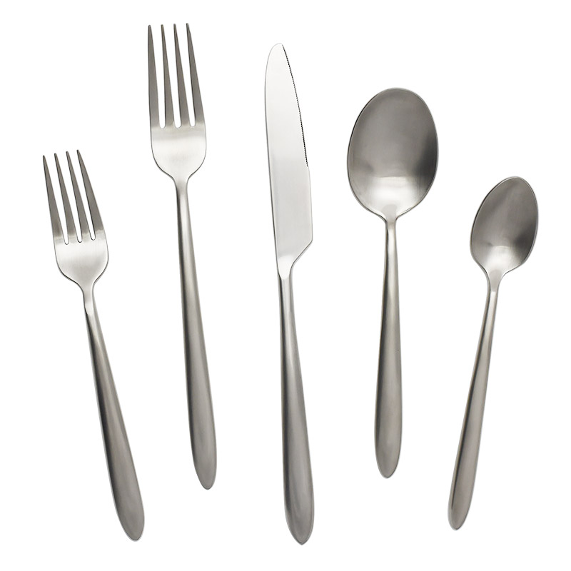 Velo Brushed 5 piece Place Setting