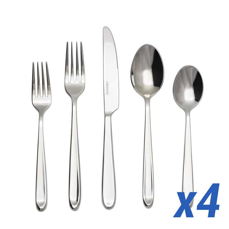 20pc Service for 4, No Stamp