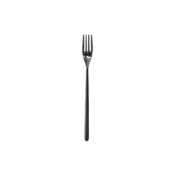 A photo of Dragonfly Black Salad Fork, With Stamp