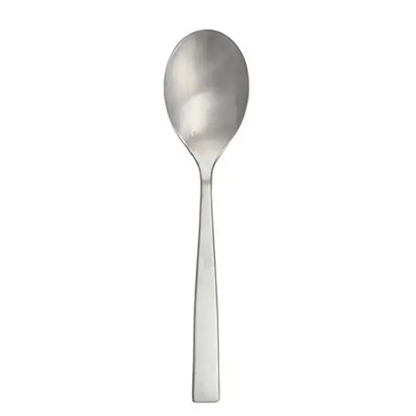 Spada Brushed Serving Spoon, With Stamp