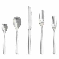 A photo of Spada Brushed 5pc Place Setting, No Stamp
