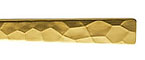 Degrenne Fuse Gold Hammered Stainless Flatware