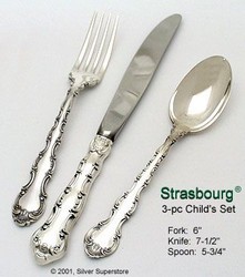 3pc Child Set, Strasbourg