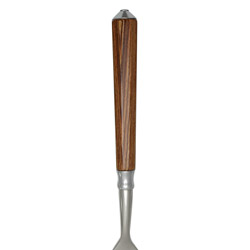 A photo of Galaxie Wood Serving Spoon