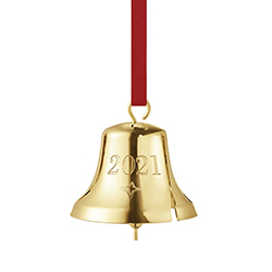 A photo of Georg Jensen 2021 Gold Bell