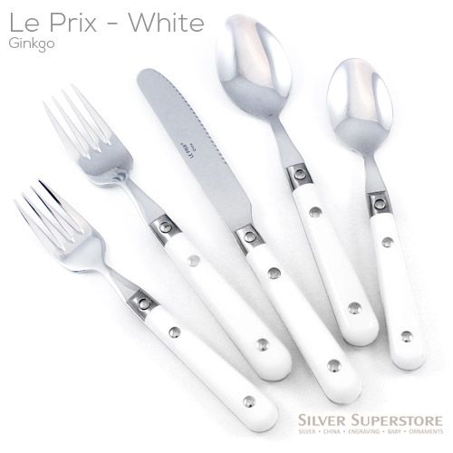 Le Prix White 5pc Place Setting