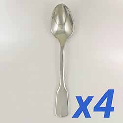 Alsace Demitasse Spoon, Set of 4