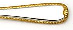 Gorham Golden Ribbon Edge Stainless Flatware
