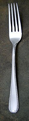 Gorham Ribbon Edge Frosted Silverware Handle