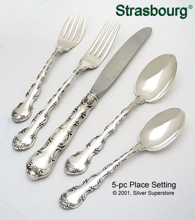 Newport Scroll by Gorham Sterling Silver Olive Spoon Pierced 5 34 Custom Made