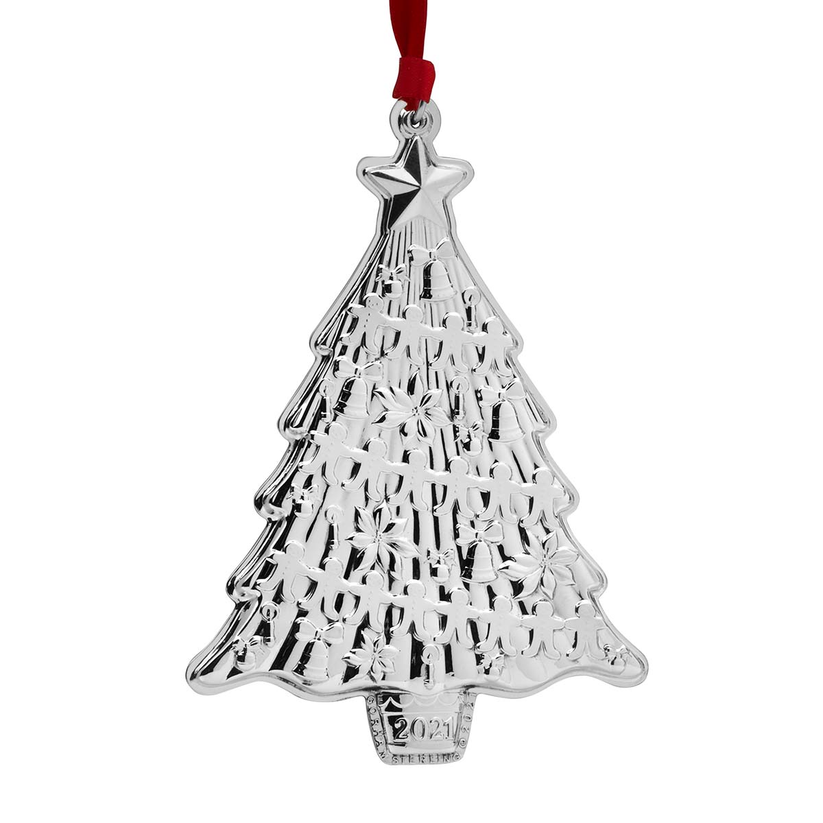 Crystal Large Hammer Star Ornament Christmas Gift for Lady 2020 Hanging Pendant 