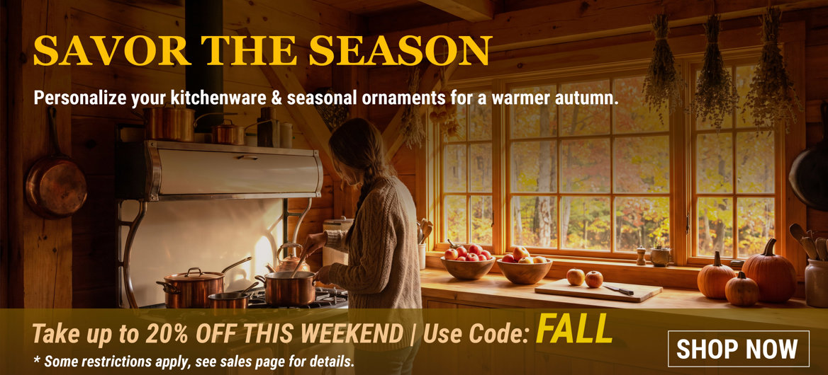Save up to 20% with coupon code FALL