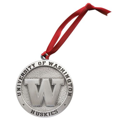 University of Washington Ornament, Plain
