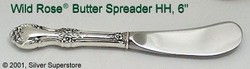A photo of Wild Rose Butter Spreader, HH