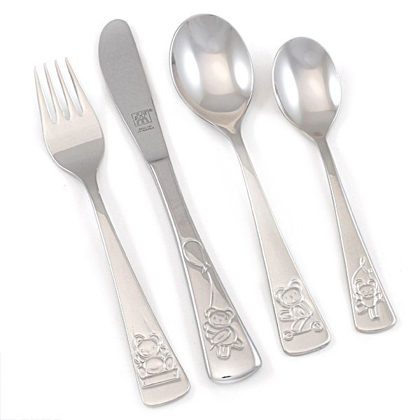 Teddy, 4pc Child Set Stainless, JA Henckels