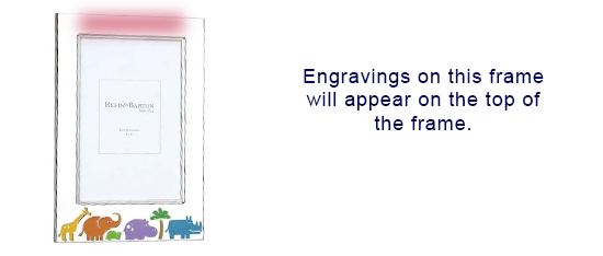 Image of engravable area on piece