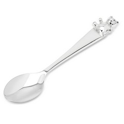 A photo of Sterling Teddy Feeding Spoon