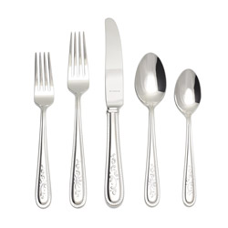 A photo of Opal Innocence 5pc Place Setting