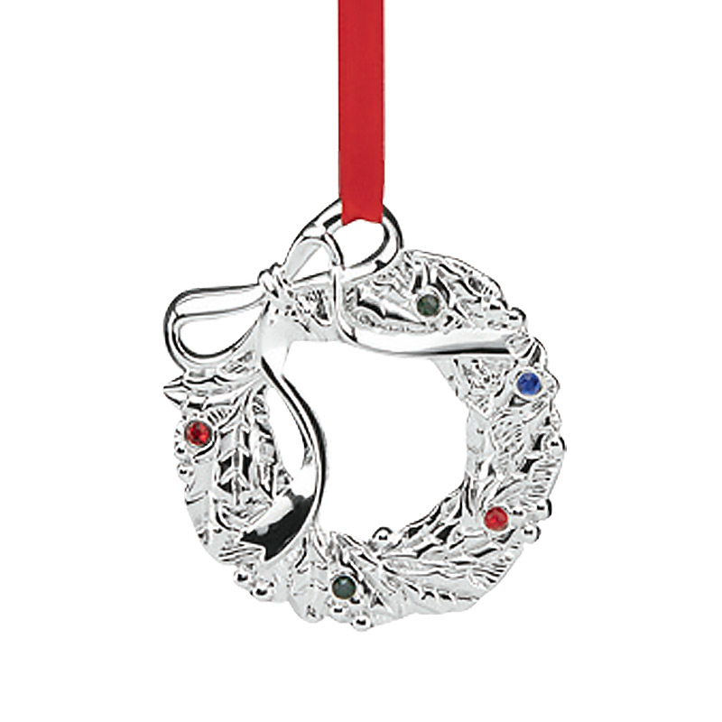Jeweled Wreath Charm