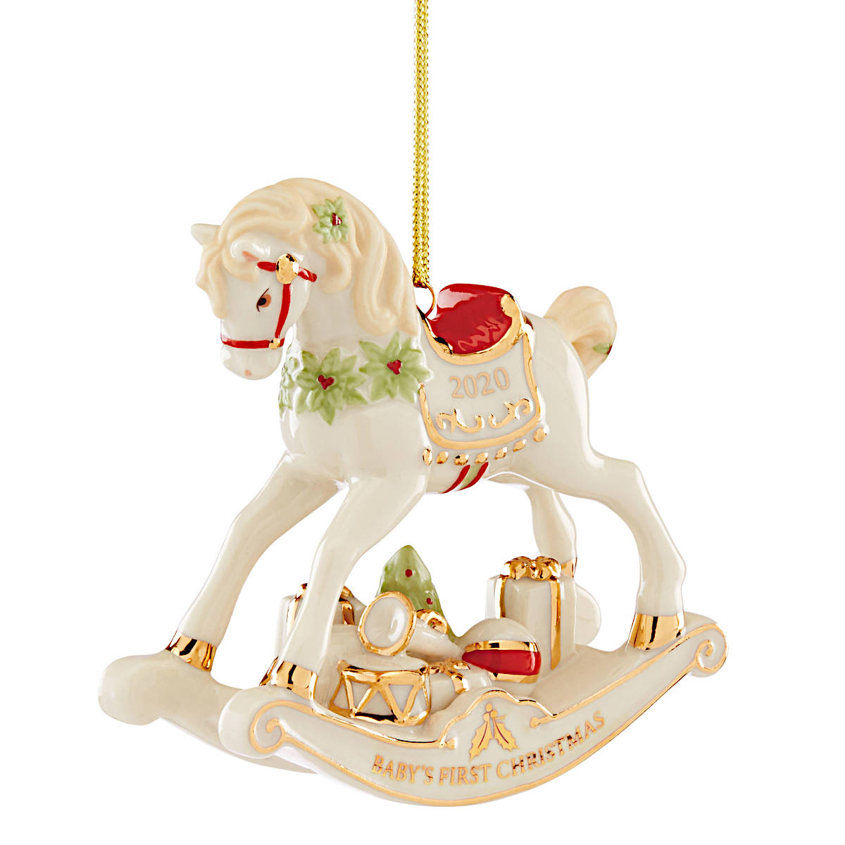 2020 Baby's 1st Christmas, Rocking Horse Lenox