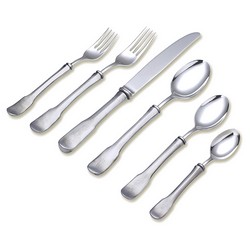 A photo of Olivia Pewter 6pc Place Setting