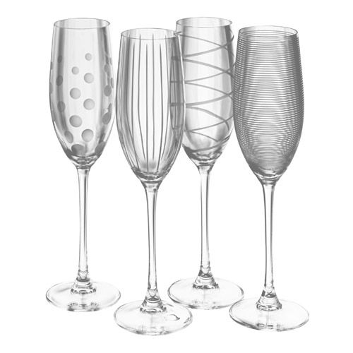 Mikasa Set of 4 Martini Glasses - Cheers Collection 