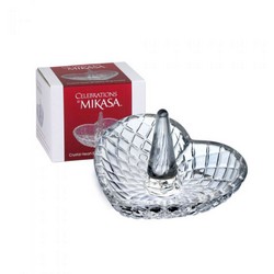 A photo of Heart Ring Holder, Glass