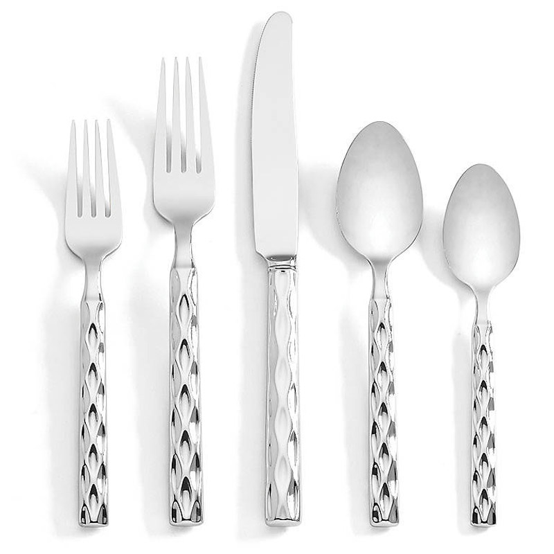 Truro Platinum 5pc Place Setting