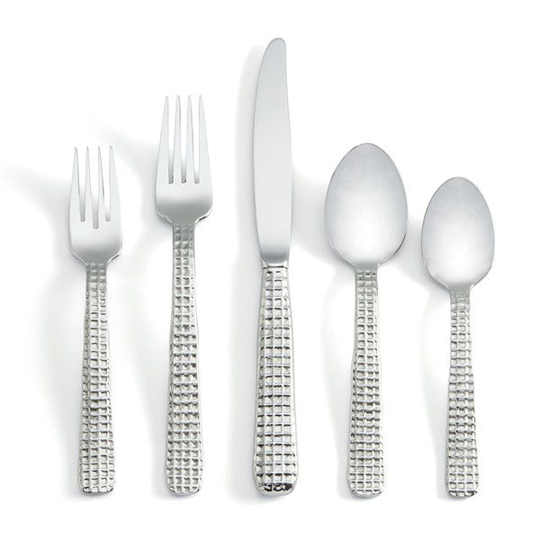 Manhattan Platinum 5pc Place Setting