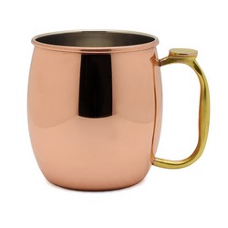 A photo of Copper Plated Classic Moscow Mule Mug, 22oz
