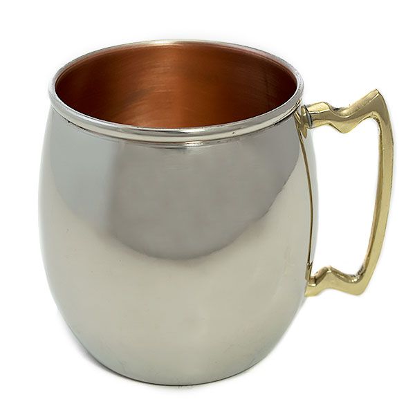 16oz Copper Lined, Nickel Moscow Mule Cup ODI