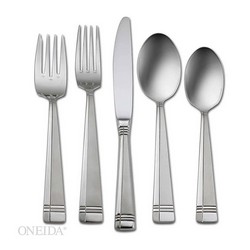 A photo of Amsterdam 5pc Place Setting Oneida