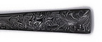 Ricci Parisian Garden Black PVD Stainless Flatware
