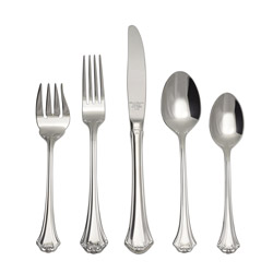 A photo of Country French 5pc Place Setting